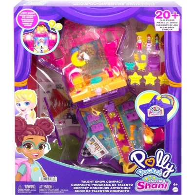 Polly Pocket Starring Shani Talent Show Compact Miniature Playset - Image 5