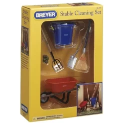 Breyer Animal Creations Breyer 1:9 Model Horse Accessory Set: Stable Cleaning Kit