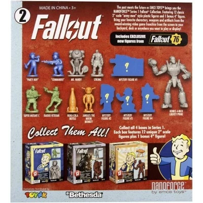 Toynk Fallout Nanoforce Series 1 Army Builder Figure Collection - Boxed Volume 2 - Image 2