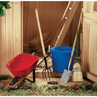 Breyer Animal Creations Breyer 1:9 Model Horse Accessory Set: Stable Cleaning Kit - Image 2