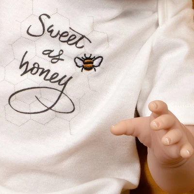 Paradise Galleries Realistic Toddler Doll - Sweet As Honey, 5-Piece Reborn Doll Gift Set With Magnetic Pacifier, 3+ - Image 2
