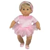 Sophia’s 3 Piece Ballet Outfit Set For 15'' Dolls, Light Pink