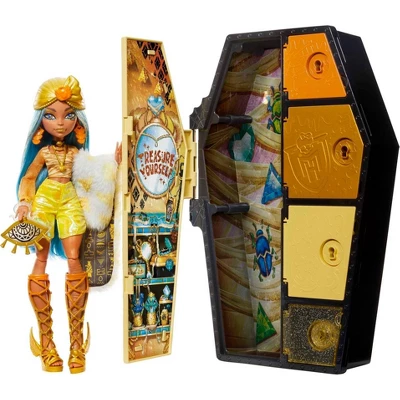 Monster High Skulltimates Secrets Fearidescent Cleo De Nile Fashion Doll - Image 5