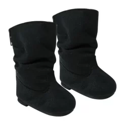 Sophia’s Suede Slouchy Boots For 18” Dolls, Black