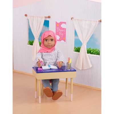 Our Generation Brilliant Bureau Home Desk Accessory Set For 18" Dolls - Image 2