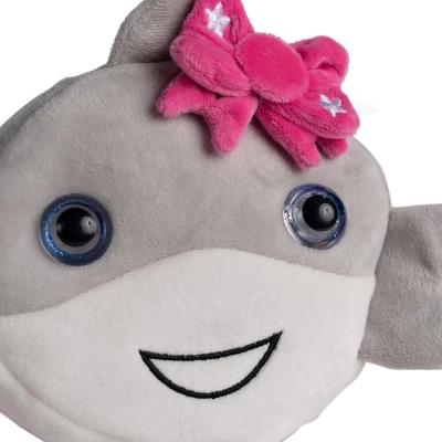 Adora Be Bright Purse For Little Girls - Stuffed Animal Shark Design - Eyes Light Up - Image 6