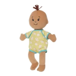 The Manhattan Toy Company Wee Baby Stella Light Brown Hair Bassinette Box