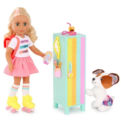 Glitter Girls Sunnie School Outfit & Locker Playset For 14" Dolls - Image 5