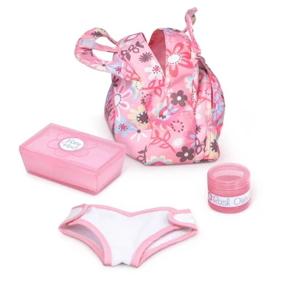 Melissa & Doug Mine To Love Doll Diaper Changing Set With Bag, Wipes, Accessories (7pc) - Image 3