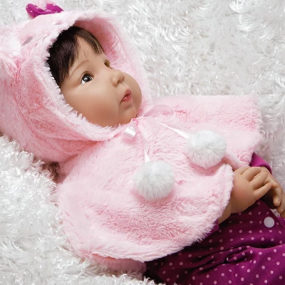 Paradise Galleries Realistic Baby Doll, 20 Inch Reborn Girl Smitten Kitten In Gentletouch Vinyl & Weighted Cloth Body, 4-Piece Gift Set - Image 5