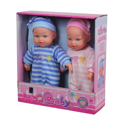 Insten Twin Baby Dolls Boy & Girl For Pretend Play - Image 4
