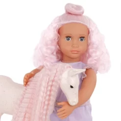Our Generation Elara & Lumina 18" Doll & Foal Hair Play Set