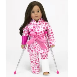 Sophia’s Doll Cast & Crutches Accessories Set For 18" Dolls