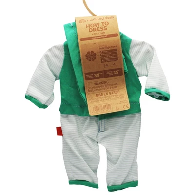Miniland Educational Doll Clothes, Cold Weather Pajamas, 15" Dolls - Image 2