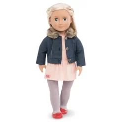 Our Generation Just Fur You Jacket & Dress Outfit For 18" Dolls