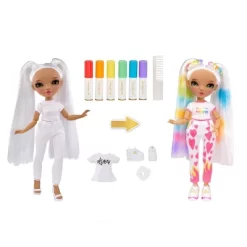 Rainbow High Color & Create DIY Fashion Doll - Green Eyes/Straight Hair