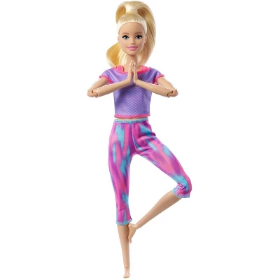 Barbie Made To Move Doll - Pink Dye Pants - Image 3