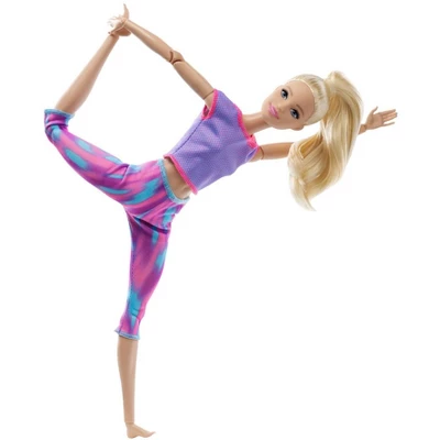 Barbie Made To Move Doll - Pink Dye Pants - Image 4