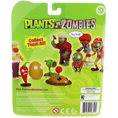 The Zoofy Group LLC Plants Vs Zombies 3" Figure 2-Pack: Tomb Raiser Zombie & Bloomerang - Image 2