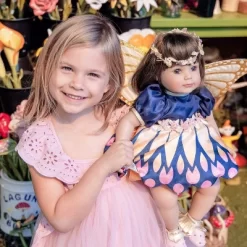 Adora Realistic Baby Doll Flutterbye Baby Toddler Doll - 20 Inch, Soft CuddleMe Vinyl, Brown Hair, Brown Eyes