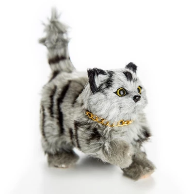 The Queen's Treasures 18 Inch Doll Pet Realistic Grey Striped Kitty Cat - Image 7