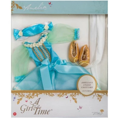 A Girl For All Time Victorian Ballet Costume For 16 Inch British Dolls - Image 4