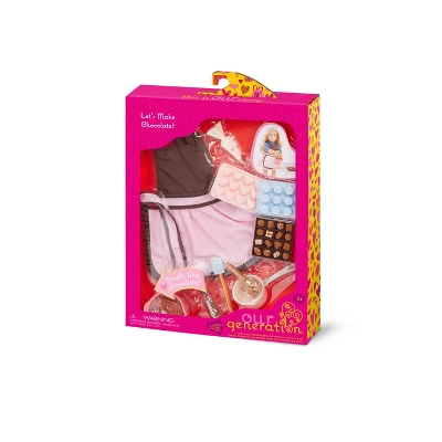 Our Generation Let's Make Chocolate Baking Accessory Set For 18" Dolls - Image 5