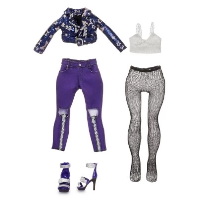 Rainbow High Krystal Bailey – Indigo Fashion Doll with 2 Complete Mix & Match Outfits And Doll Accessories - Image 2