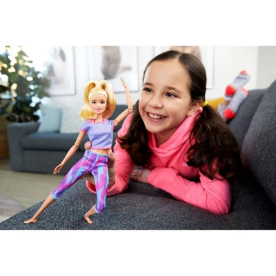 Barbie Made To Move Doll - Pink Dye Pants