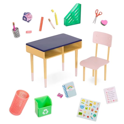 Our Generation Brilliant Bureau Home Desk Accessory Set For 18" Dolls - Image 4