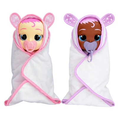 Cry Babies Newborn Molly Interactive Baby Doll With 20+ Baby Sounds And Interactive Bracelet - Image 4