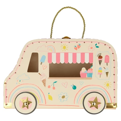 Meri-Meri Meri Meri Ice Cream Van Bunny Mini Suitcase Doll (Pack Of 1) - Image 5