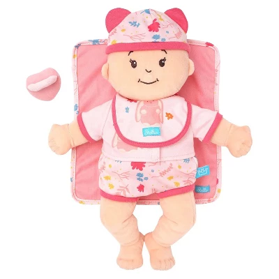 Manhattan Toy Baby Stella Welcome Baby 6 Piece Bringing Home Baby Doll Set With Hat, Bib, Onesie, Cardigan, Magnetic Pacifier And Blanket - Image 9
