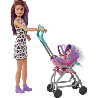Barbie Skipper Babysitters Inc. Playset - Straight Brunette Hair - Image 2