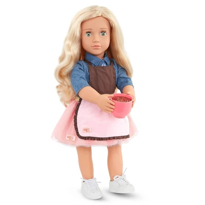 Our Generation Let's Make Chocolate Baking Accessory Set For 18" Dolls