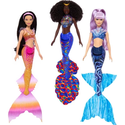Disney Princess Disney The Little Mermaid Ultimate Ariel Sisters Doll Set With 7 Fashion Mermaid Dolls - Image 3