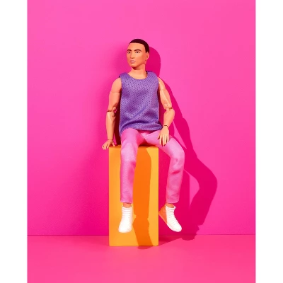 Barbie Looks Ken Doll With Purple Shirt - Image 3