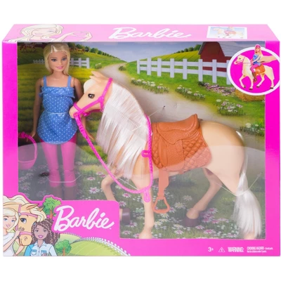 Barbie Doll & Horse - Blonde - Image 4