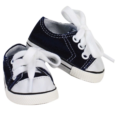 Sophia’s Canvas Sneakers For 18" Dolls, Black