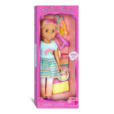 Glitter Girls Brie Poseable 14" Hair Stylist Doll - Image 5