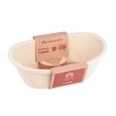 Miniland Bathtub And Rainbow Sponge Set