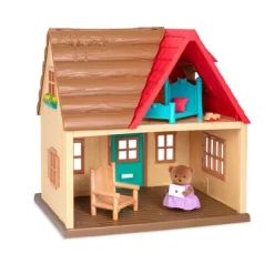 Li'l Woodzeez Country House – 8pc Toy House Playset