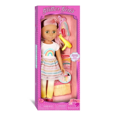 Glitter Girls Lara Poseable 14" Hair Stylist Doll - Image 5