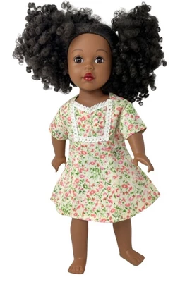 Doll Clothes Superstore Size 8 Matching Girl And Doll Pink Flower Dress