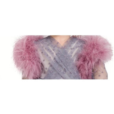 A Girl For All Time: 1940s Party Shoes And Feather Boa For 16 Inch British Dolls - Image 5