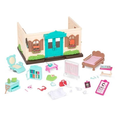 Li'l Woodzeez Doctor Playset With Accessories 35pc - Walk-In Health Clinic - Image 2
