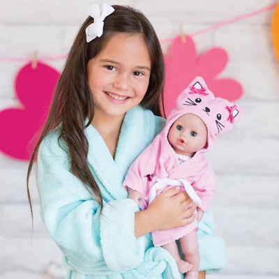 Adora Baby Bath Toy Kitty, 13 Inch Bath Time Doll With QuickDri Body - Image 3