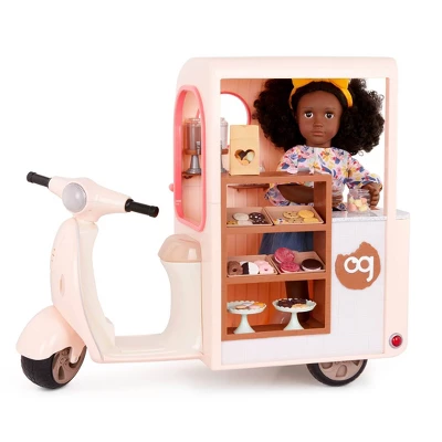 Our Generation Chip Chip Hooray Cookie Scooter Accessory Set For 18" Dolls - Image 2
