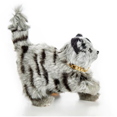 The Queen's Treasures 18 Inch Doll Pet Realistic Grey Striped Kitty Cat - Image 5
