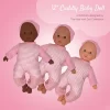 The New York Doll Collection 12 Inch Baby Doll Walker Set